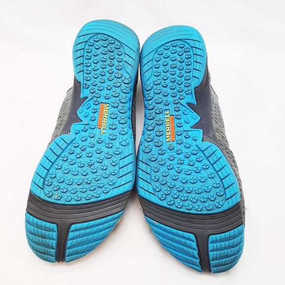 Merrell Gray and Yellow Athletic Shoes - Picture 8 of 9